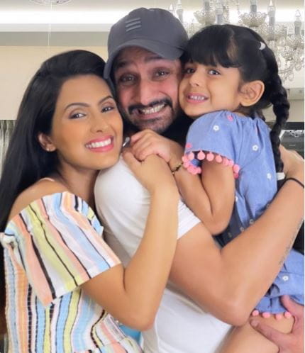 Geeta Basra and Harbhajan Singh