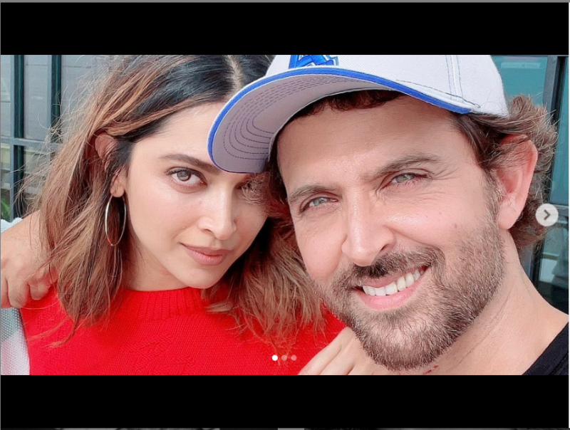 Hritik Roshan and Deepika