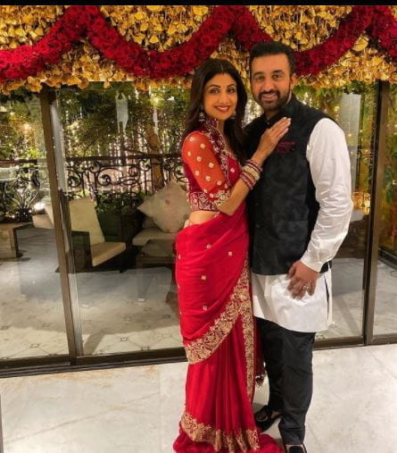 Raj Kundra and Shilpa Shetty