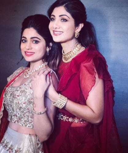 Shamita and Shilpa Shetty