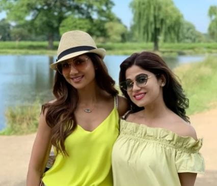 Shamita and Shilpa Shetty