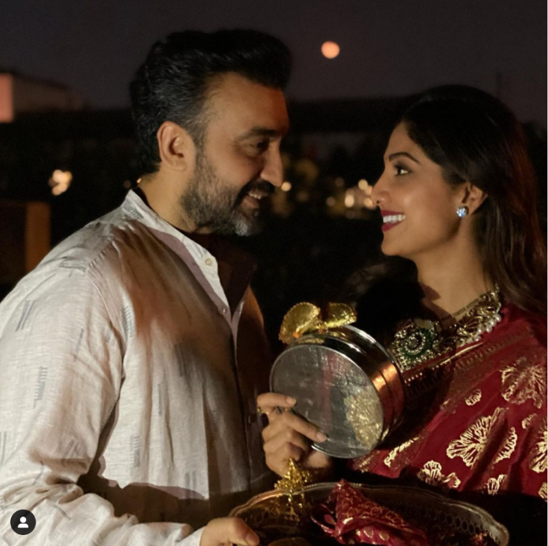 Raj Kundra and Shilpa Shetty