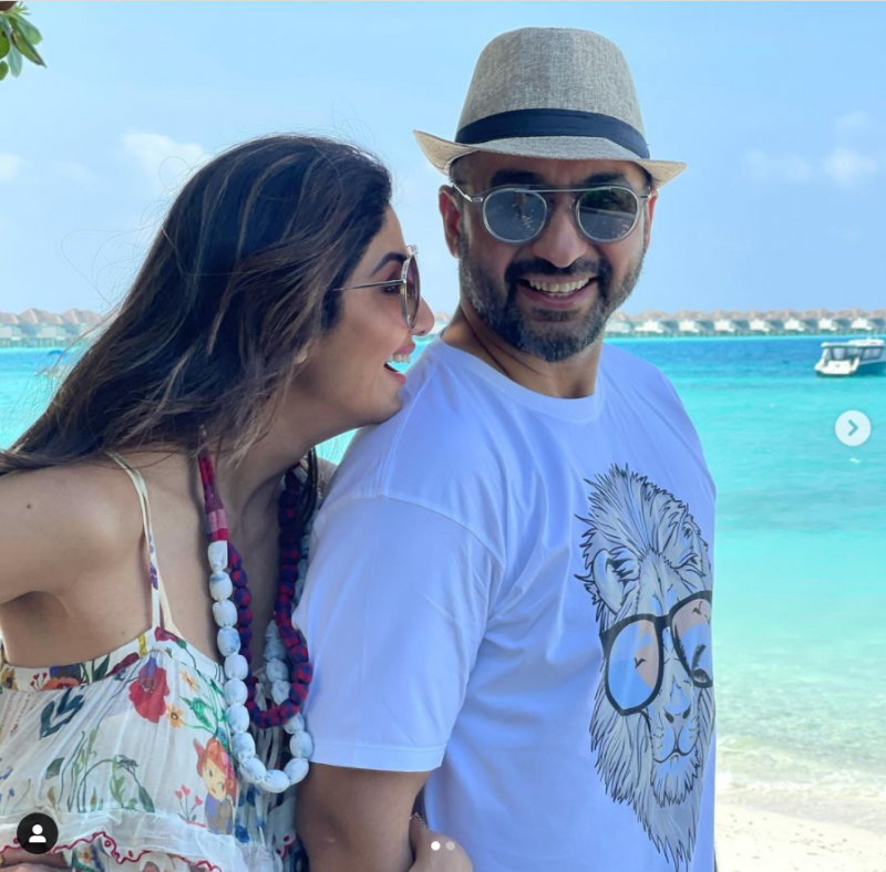 Raj Kundra and Shilpa Shetty