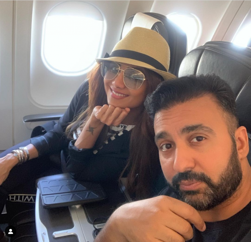 Raj Kundra and Shilpa Shetty