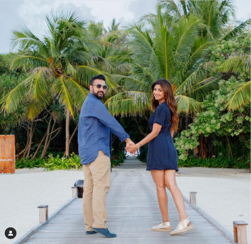 Raj Kundra and Shilpa Shetty