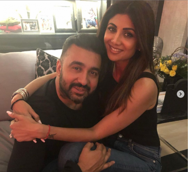 Raj Kundra and Shilpa Shetty