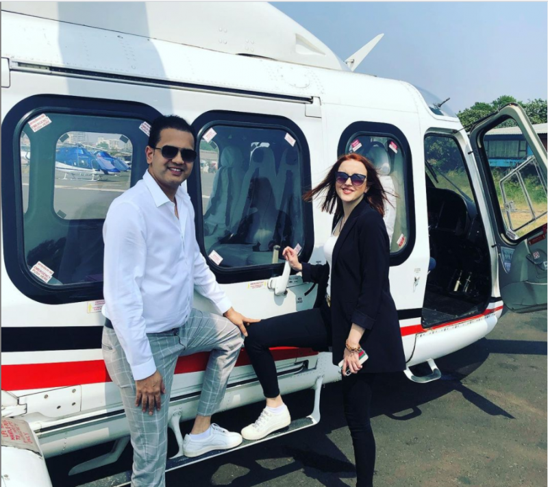 Rahul Mahajan and Natalya Ilina