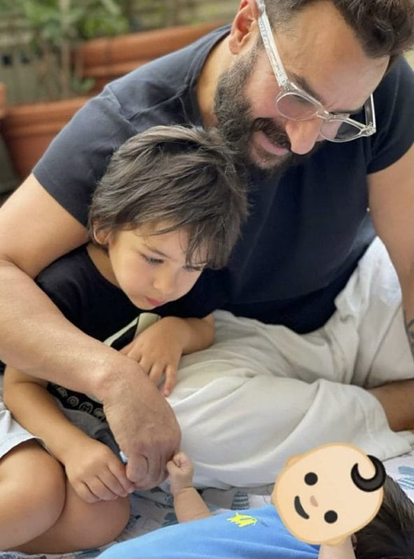 Saif and Taimur