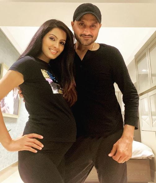 Harbhajan Singh and Geeta Basra