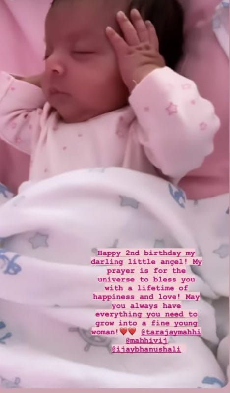 Jay Bhanushali And Mahhi Vij’s Daughter Tara