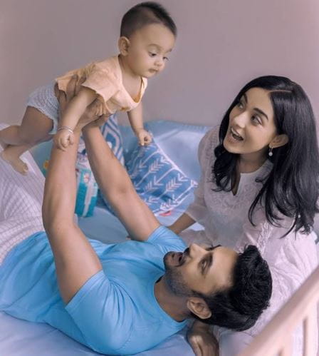 Amrita Rao's Family Photo