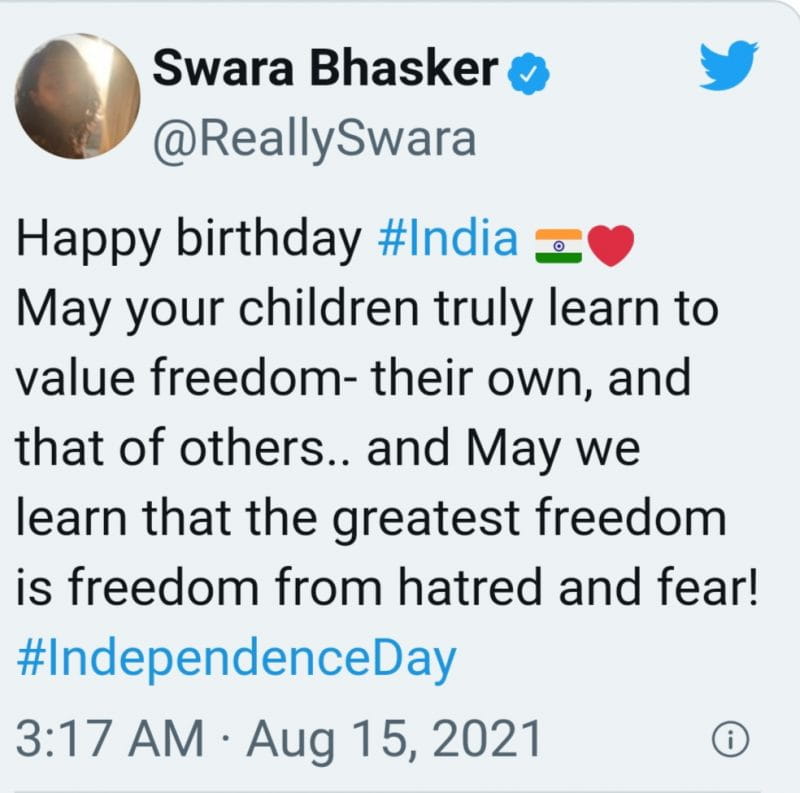 Swara Bhaskar
