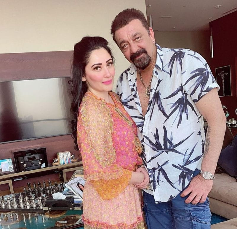 Sanjay Dutt and Maanayata Dutt