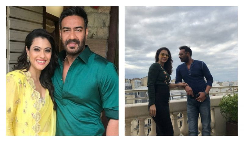 Kajol and Ajay Devgan