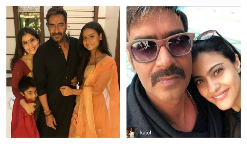 Kajol and Ajay Devgan