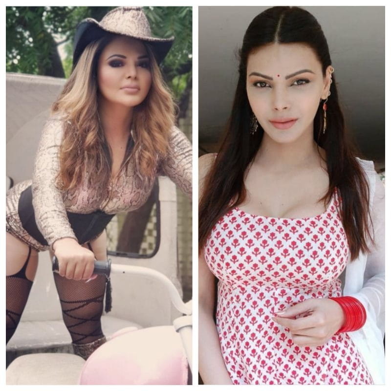 Sherlyn Chopra and Rakhi Sawant