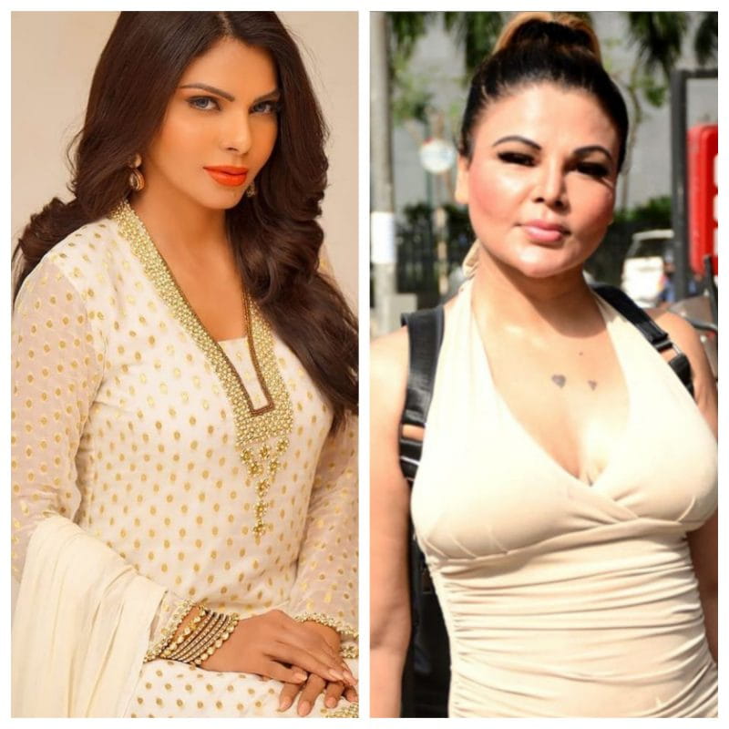 Sherlyn Chopra and Rakhi Sawant