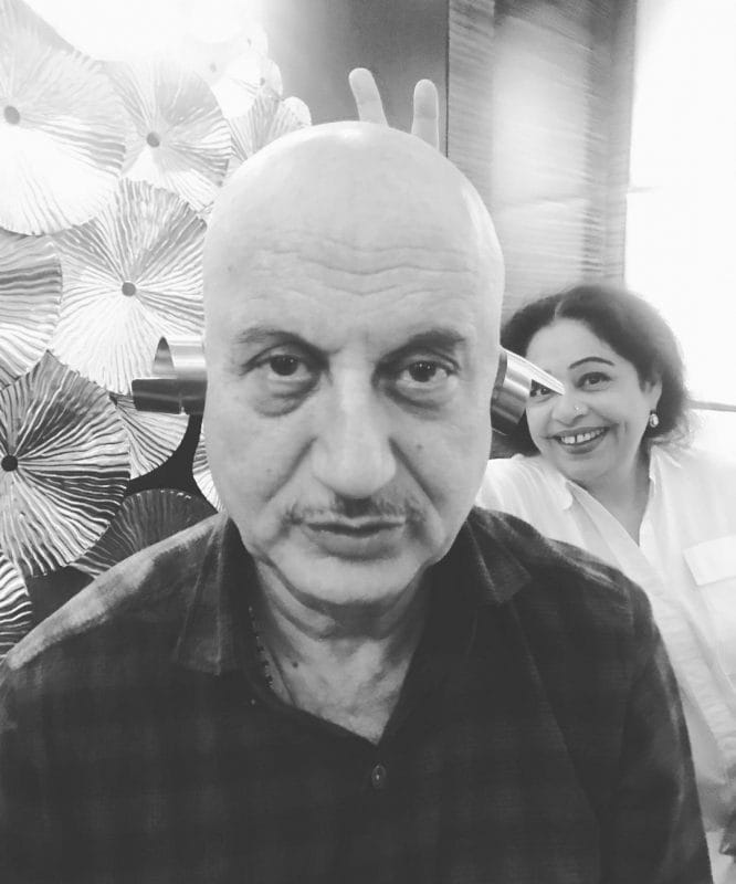 Anupam Kher and Kirron Kher