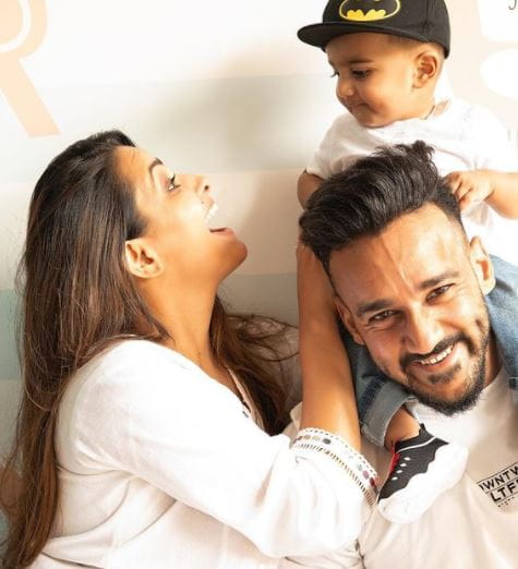 Anita Hassanandani With Husband Rohit Reddy