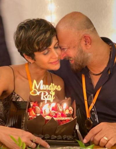 Mandira Bedi and Raj Kaushal