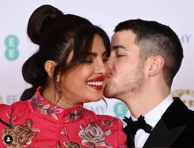 Priyanka Chopra and Nick Jonas