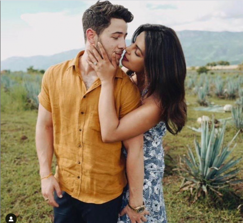 Priyanka Chopra and Nick Jonas