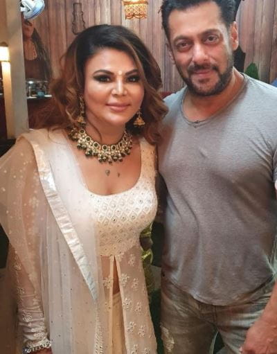 Rakhi Sawant and Salman Khan