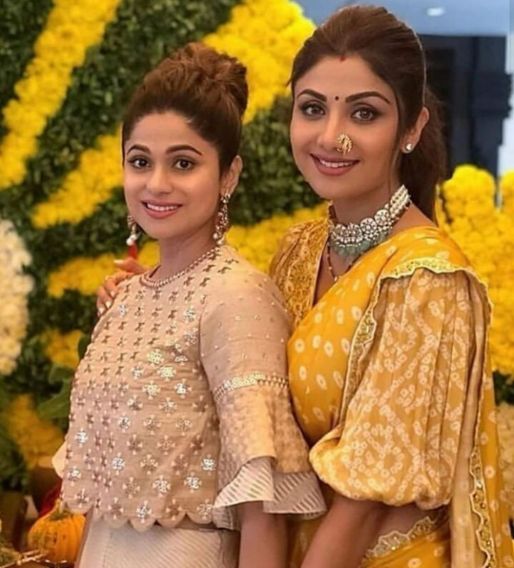 Shilpa Shetty and Sister Shamita