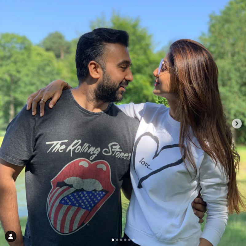 Raj Kundra And Shilpa Shetty