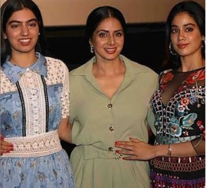 Janhvi Kapoor and Sridevi