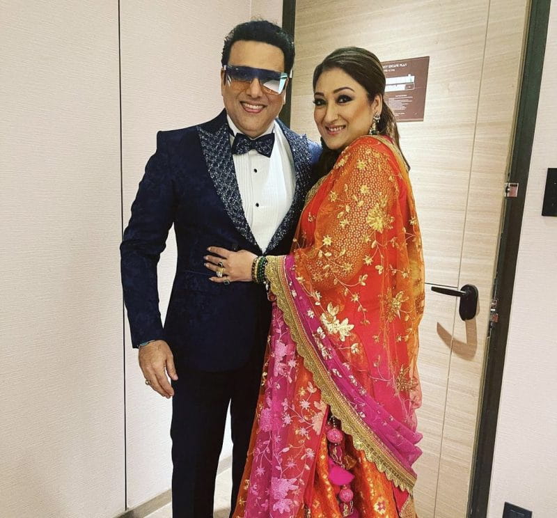 Govinda and His Wife Sunita