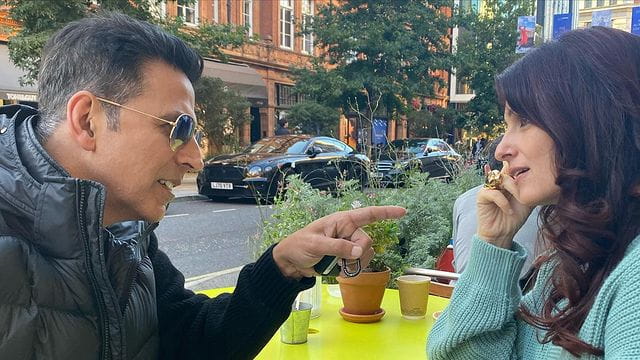 Twinkle Khanna and Akshay Kumar