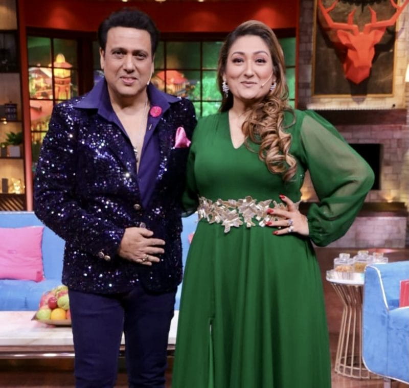 Govinda and Wife Sunita Ahuja