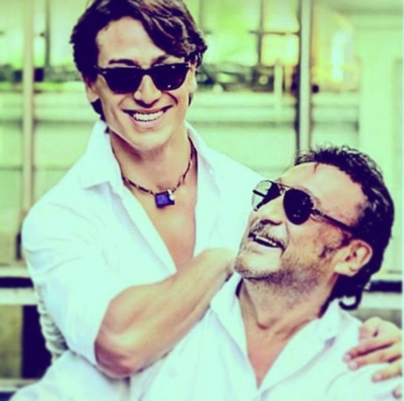 Jackie Shroff and Tiger Shroff