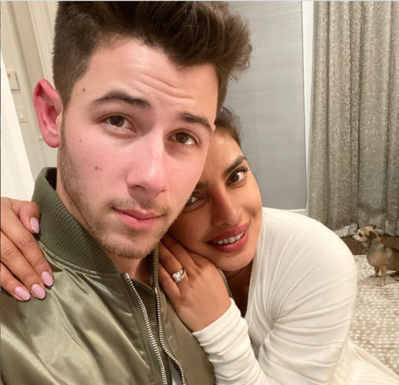 Priyanka Chopra and Nick Jonas