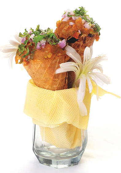 Pavbhaji Cone