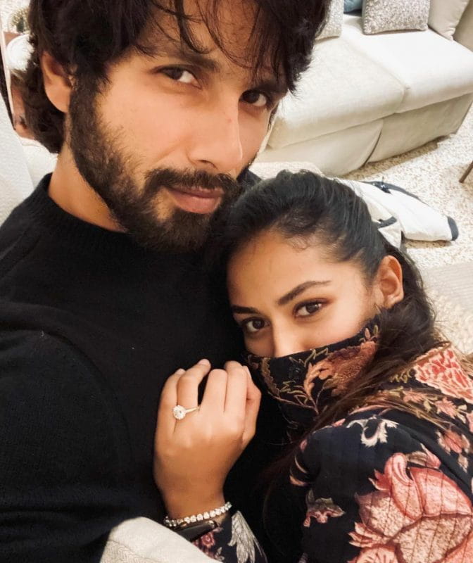 Shahid Kapoor and Mira Kapoor