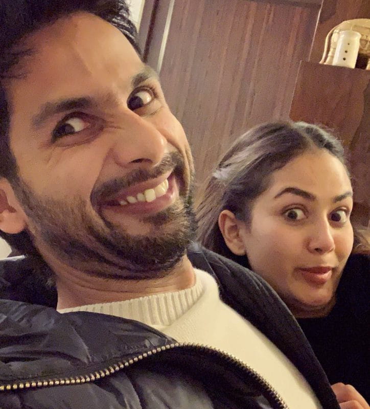 Shahid Kapoor and Mira Kapoor