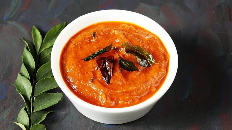 Roasted Capsicum Chutney