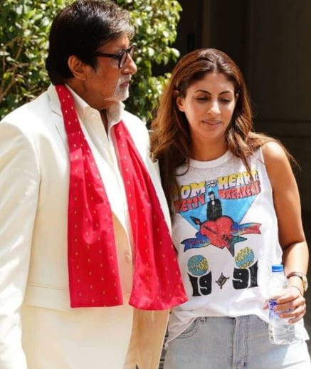 Amitabh Bachchan and His Daughter Shweta