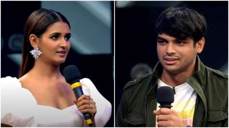 Neeraj Chopra and Shakti Mohan