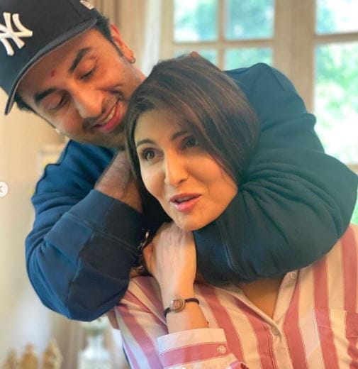 Ranbir and Riddhima Kapoor