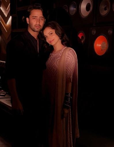 Shaheer Sheikh and Ankita Lokhande