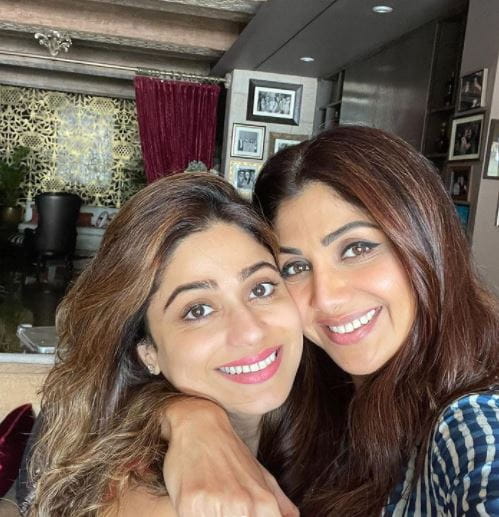 Shilpa Shetty and Sister Shamita