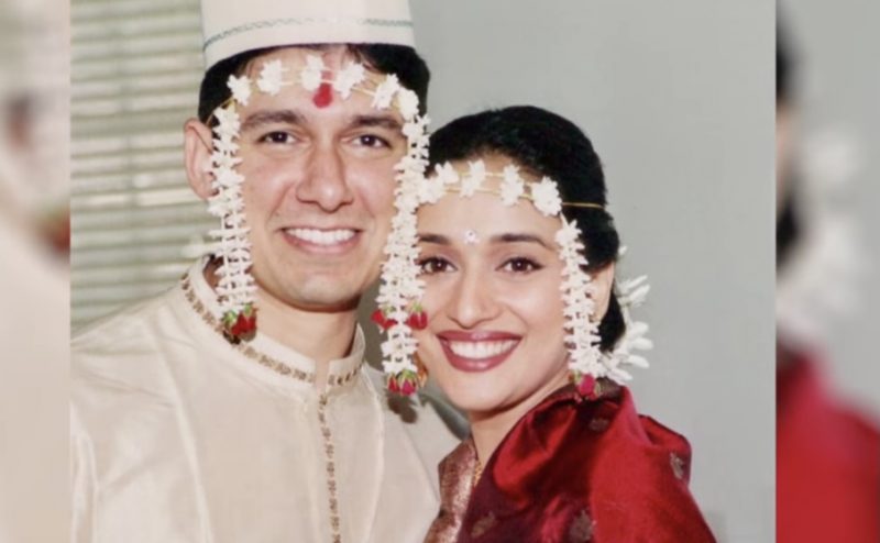 Madhuri Dixit and Husband Shriram