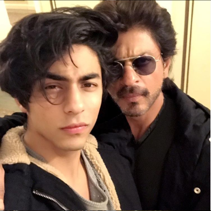 Shahrukh Khan and Aryan Khan