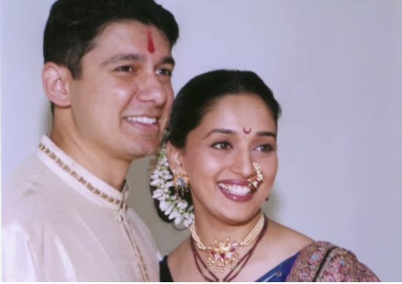 Madhuri Dixit and Husband Shriram
