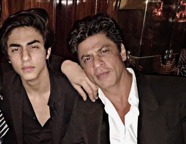 Aryan Khan and Shahrukh Khan