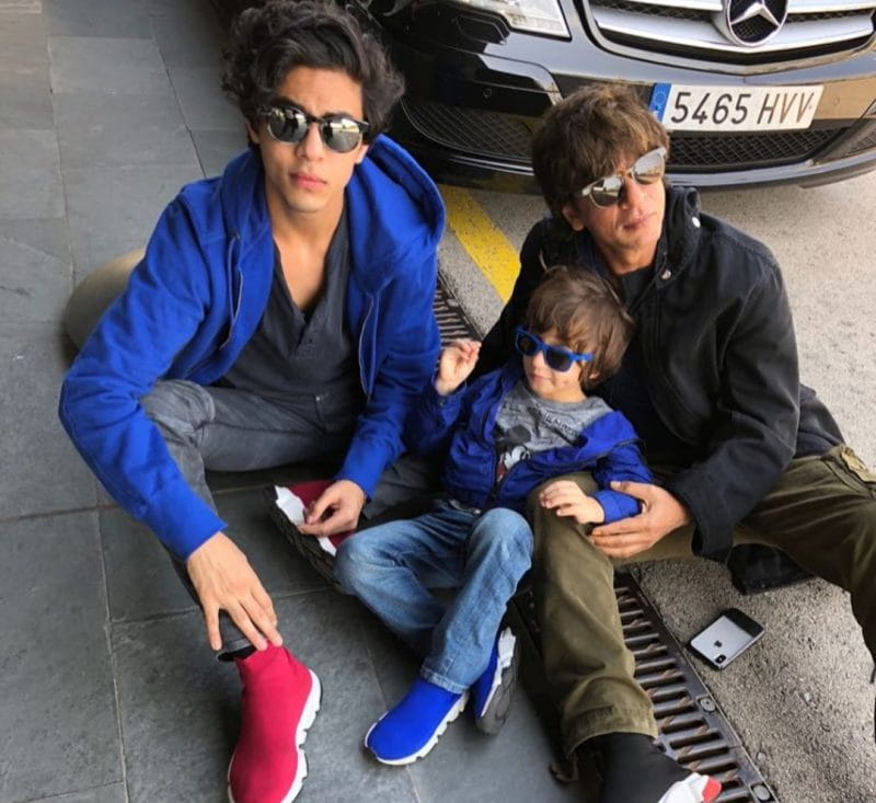 Shah Rukh Khan And Aryan Khan