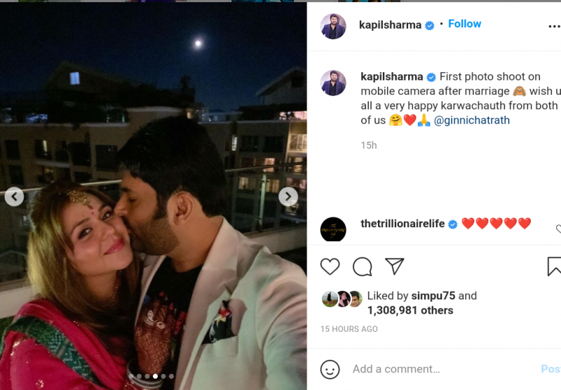 Kapil Sharma and Wife Ginni Chatrath